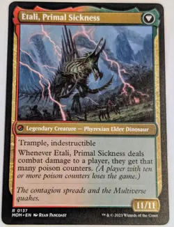 Etali, Primal Conqueror #137 (NM) March of the Machine MOM MTG Magic - Image 2