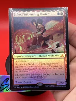 MTG: Avatar: The Last Airbender Eternal-Legal, Zuko, Firebending Master - Foil - Image 3