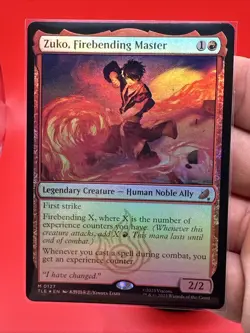 MTG: Avatar: The Last Airbender Eternal-Legal, Zuko, Firebending Master - Foil - Image 5
