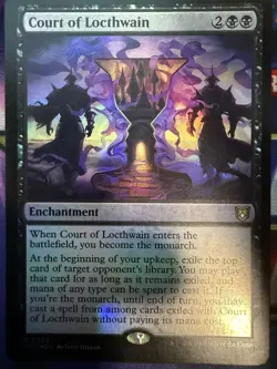 Court of Locthwain R Commander: Wilds of Eldraine 23 NM - Image 1