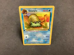 Pokemon TCG Omanyte 52/62 1st Edition Fossil Set Common WOTC📈🔥 - Image 1