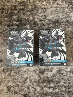 Pokemon Black Bolt Booster Bundle, Lot of 2, Brand New, Sealed, Ships Fast - Image 1