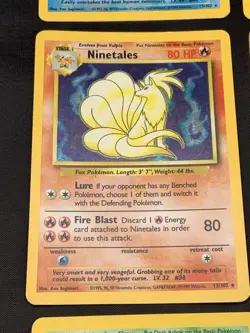 Vintage Holo Rare Pokemon TCG WOTC 1999 Base Set, Fossil, Rocket MP/HP Nidoking - Image 5