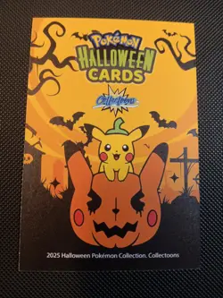 Pokemon 2025 DKV Collectoons Set Halloween Mimikyu 39 Circle Holo Peru - Image 2