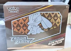 Pokemon TCG Pokemon Center Crown Zenith Elite Trainer Box ETB Factory Sealed - Image 1