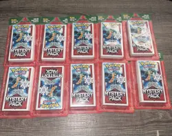Pokemon Mystery Pack Seeded 1:10 Crystal Guardians - Lot Of 10 2025 - Image 1