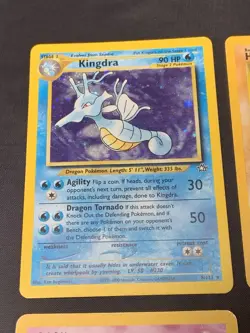 Vintage Pokemon TCG Holo Rare lot- Neo Discovery, Jungle, Base Set, Fossil MP/HP - Image 2