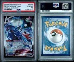 2022 POKEMON SWSH ASTRAL RADIANCE FA/SR CALYREX VMAX ASTRAL RADIANCE PSA 10 - Image 1
