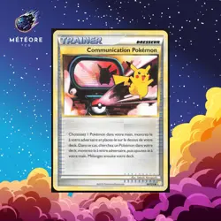 Carte Pokemon Communication Pokemon 98/123 HeartGold SoulSilver Francais - Image 1