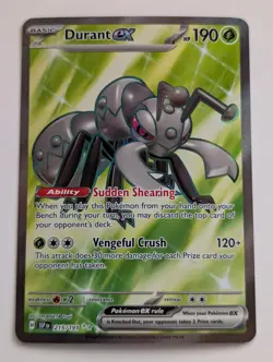 Durant ex 215/191 Ultra Rare Full Art Pokemon TCG Surging Sparks Near Mint - Image 1