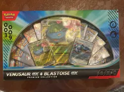 Pokemon TCG Venusaur Ex & Blastoise Ex Premium Collection! Game Stop Exclusive - Image 1
