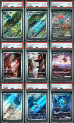 All PSA 10 Pokemon 151 Venusaur Charizard Blastoise 9set Japanese - Image 1