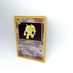 Hypno 8/62 Fossil Set Unlimited Holo Rare Pokemon WOTC Damaged Scratched - Image 3