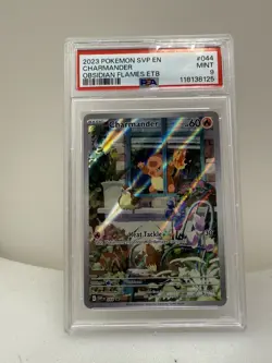 Pokemon TCG Charmander Obsidian Flames Promo #044 PSA Gem Mint 9 - Image 1