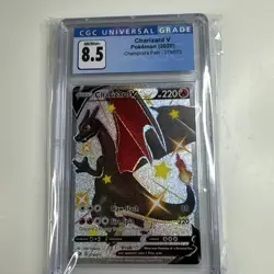 CGC 8.5 CHARIZARD V 079 CHAMPION'S PATH SWORD SHIELD POKEMON NM/MINT+ - Image 1