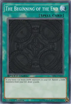 The Beginning of the End - SBSC-EN040 - Common - 1st Edition - Lightly Played - Image 1