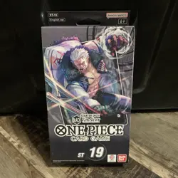 Black Starter Deck Smoker One Piece Card Game ST 19 - Image 1