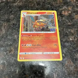 Charizard 010/078 GO Stamp Holo Rare Pokemon Trading Card Game | LP - Image 4