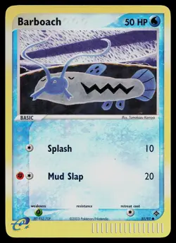 Pokemon Card - Barboach Dragon 51/97 Common Reverse Holo - Image 1