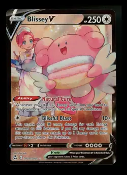 Blissey V TG22/TG30 Silver Tempest 2022 Trainer Gallery Pokemon Card TCG - Image 1
