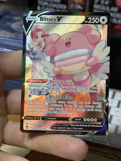 Blissey V TG22/TG30 Silver Tempest 2022 Trainer Gallery Pokemon Card TCG - Image 3