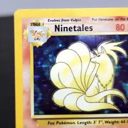Ninetales 12/102 Holo Base Set Pokemon Card 1999 WOTC Vintage NM Near Mint? - Image 3