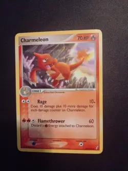 Pokemon Card Charmeleon 29/100 Uncommon EX Crystal Guardians - Near Mint - Image 1