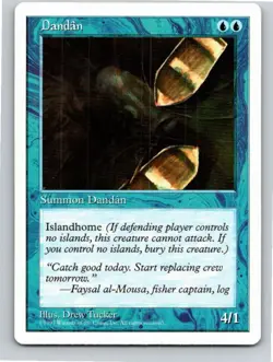 Magic the Gathering Dandan 5th Edition MTG Free Shipping! - Image 1