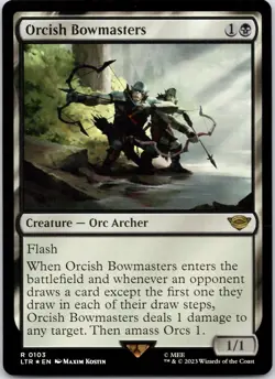 Orcish Bowmasters 103 LTR NM FOIL MTG - Image 1