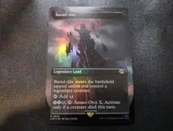 Barad-dur (0340) (Borderless) FOIL Universes Beyond: Lord of the Rings MTG NM - Image 1