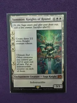 MTG Magic the Gathering Summon: Knights of Round (36/772) Final Fantasy FIN - Image 1