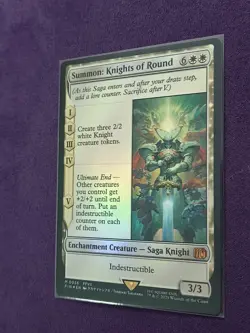 MTG Magic the Gathering Summon: Knights of Round (36/772) Final Fantasy FIN - Image 2