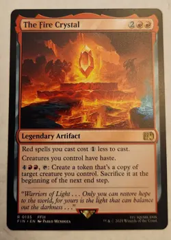 The Fire Crystal FIN #135 Rare Regular NM+ - Image 1