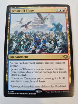 MTG - Frostcliff Siege - Tarkir: Dragonstorm - Image 1