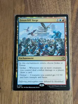 MTG Frostcliff Siege - Tarkir: Dragonstorm NM - Image 1
