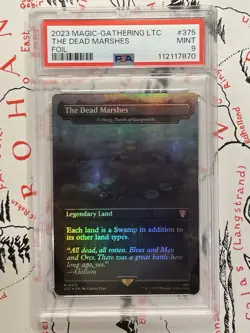 The Dead Marshes - Urborg Tomb of Yawgmoth foil Commander: the Lord of the Rings - Image 1