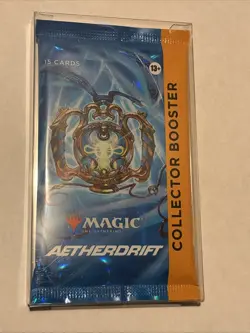 MTG Aetherdrift Collector Booster Pack, New Unopened - Image 1