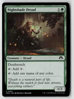 MTG Modern Horizons 3 Nightshade Dryad x4 NM Common - Image 1