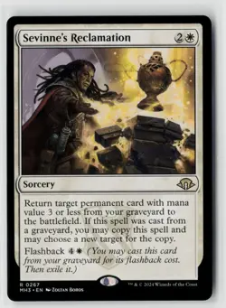 MTG Modern Horizons 3 Sevinne's Reclamation x1 NM Rare - Image 1