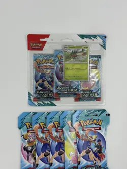 Pokemon Journey Together 3pk Blister + 5 Blister Packs Scarlet & Violet TCG New - Image 2