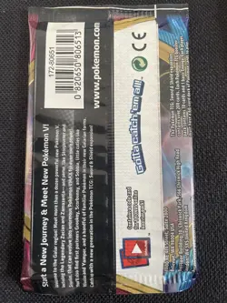 1x Sword And Shield Base Set Pokemon Booster Pack Lapras SEALED - Image 2