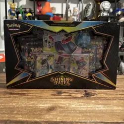 Pokemon TCG: Shining Fates Premium Collection Box SHINY DRAGAPULT VMAX 820650808715 - Image 1