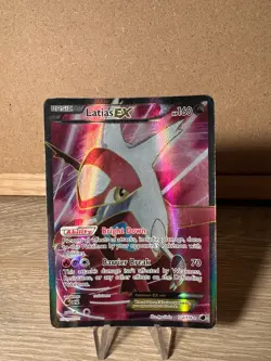 Pokemon Latias EX Full Art Ultra Rare BW Plasma Freeze 112/116 HP - Image 1