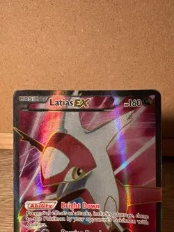Pokemon Latias EX Full Art Ultra Rare BW Plasma Freeze 112/116 HP - Image 4