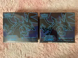 Lot of 2 Pokemon Center (PC) Phantasmal Flames ETB Elite Trainer Box Sealed Mega - Image 1
