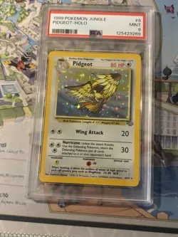 1999 Pokemon Jungle Pidgeot Holo #8/64 PSA 9 Mint Cert#125429269 - Image 2