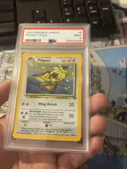 1999 Pokemon Jungle Pidgeot Holo #8/64 PSA 9 Mint Cert#125429269 - Image 4