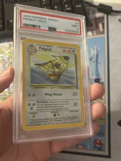 1999 Pokemon Jungle Pidgeot Holo #8/64 PSA 9 Mint Cert#125429269 - Image 5