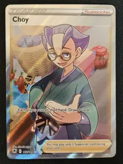 Choy 182/189 SWSH Astral Radiance Full Art Ultra Rare Trainer Holo Pokemon NM - Image 1