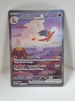 Pokemon TCG Charizard EX 199/165 Special Illustration Rare SIR S&V 151 Lp/nm - Image 1